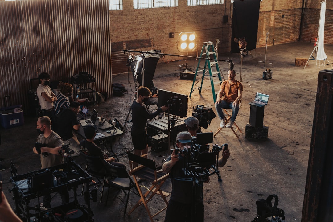 Behind the scenes short drama production