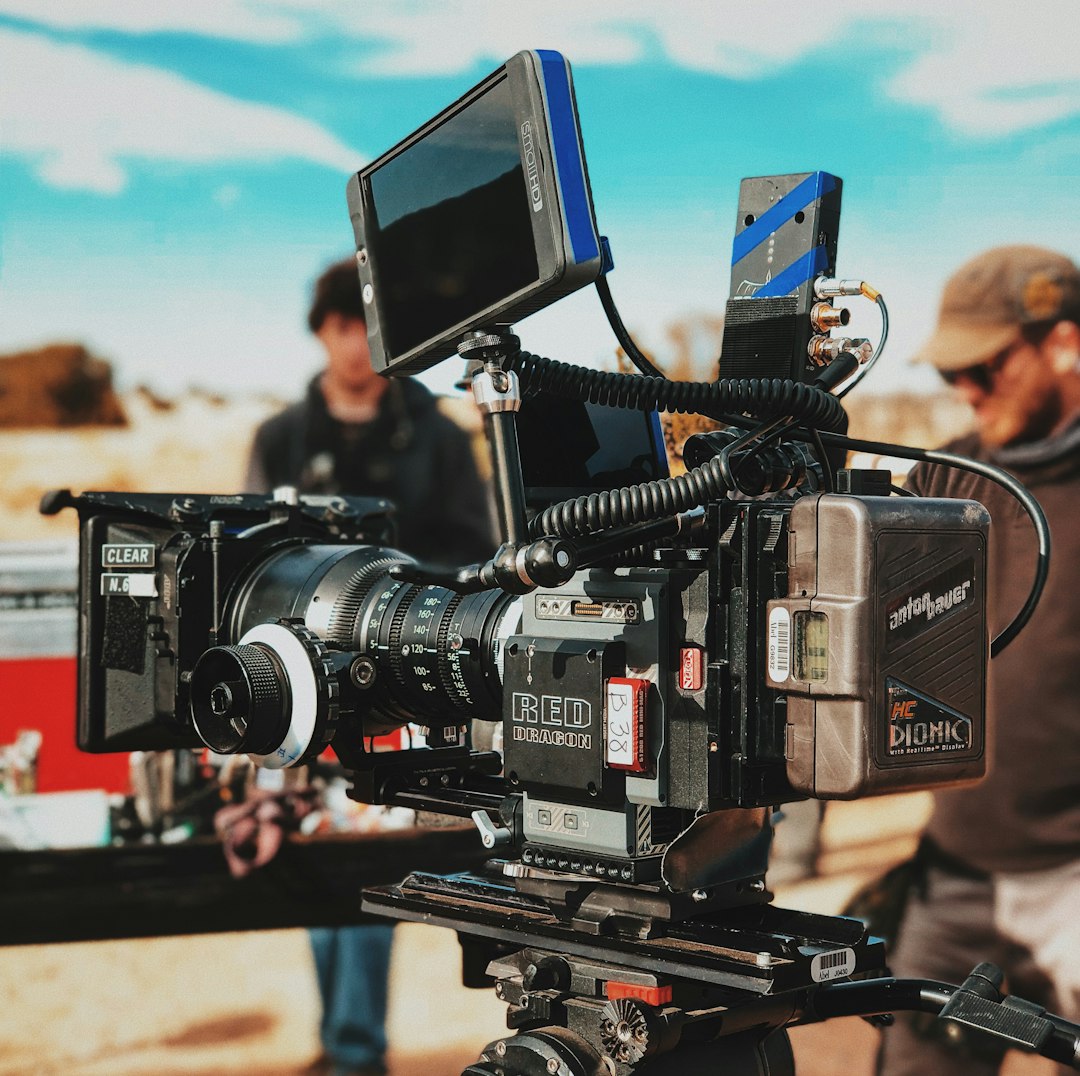 Cinematic production scene